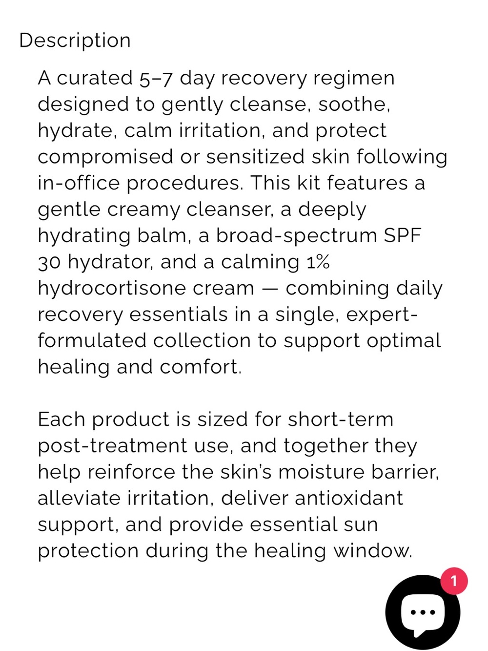 PCA Skin Post-Procedure Solution Kit - NEW - Picture 4 of 4